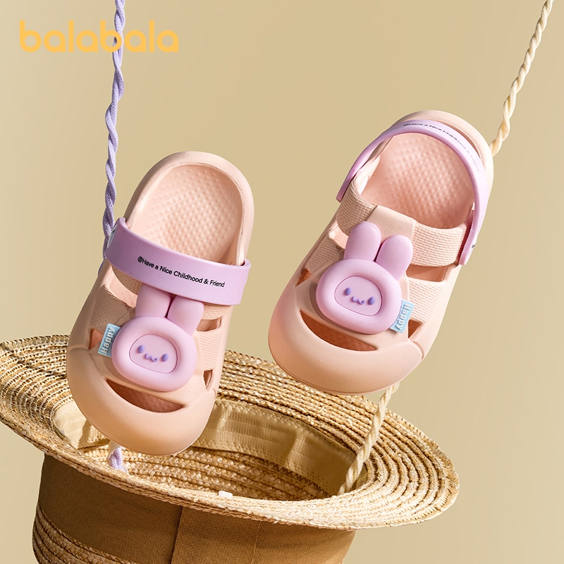 Balabala Cooling Hole รองเท้าแตะสําหรับชาย/หญิง Anti-Slip Comfort Slides สวมใส่ง่าย Airflow Design