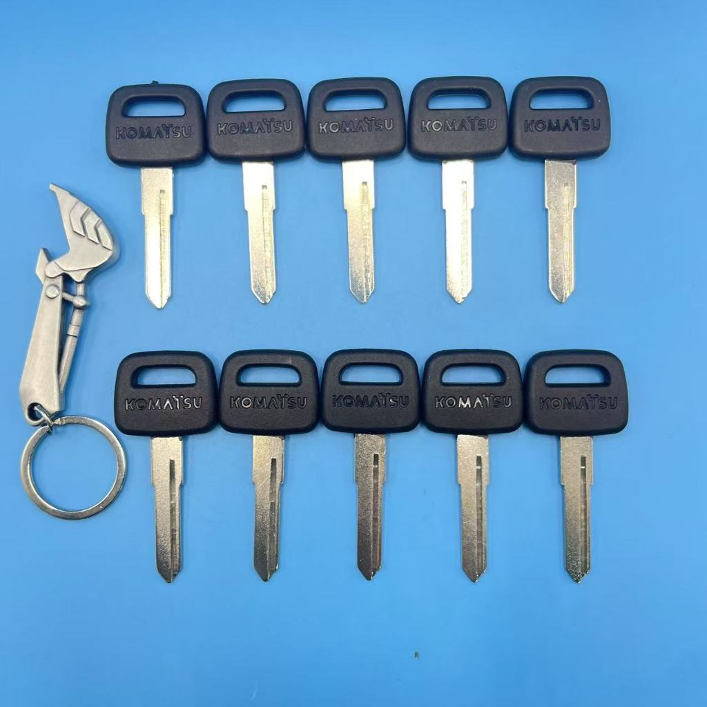 10 PC สําหรับ KOMATSU PC56/60/70/130/200/210/220/300-7-8 Excavator อุปกรณ์เสริม Key