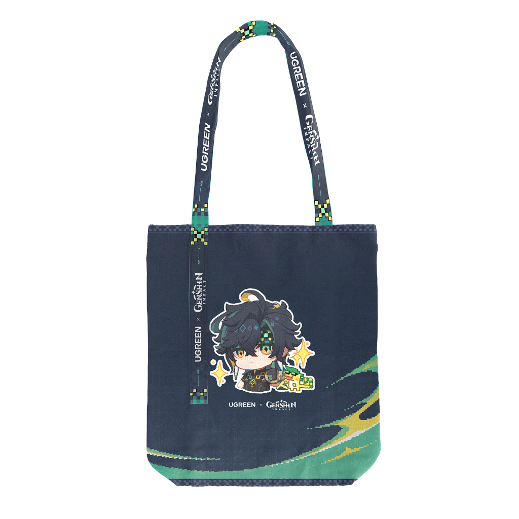 Ugreen  Genshin Impact Series Kinich Canvas Totebag Bag กระเป๋าผ้าแคนวาส Kinich【Not for Sale】