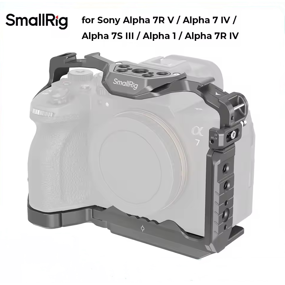 Smallrig HawkLock กรงแบบปลดเร็วสําหรับ Sony Alpha 7R V / Alpha 7 IV / Alpha 7S III / Alpha 1 / Alpha
