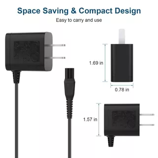 15V Charger Fit ใช้งานร่วมกับ Philips Norelco HQ8505 เลือก 3000 5000 7000 9000 Series MG5750 MG7750 Aquatec Arcitec เครื่องโกนหนวด Trimmer สายไฟ