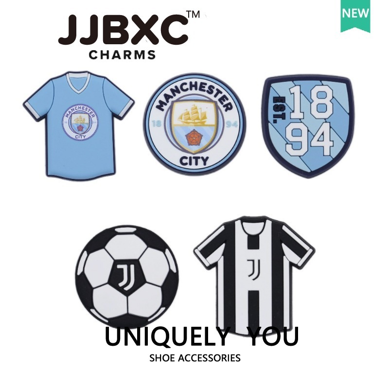 JJBXC ตัวติดรองเท้า charm หัวเข็มขัดตกแต่งลายรถยนต์ อุปกรณ์ตกแต่งรองเท้า