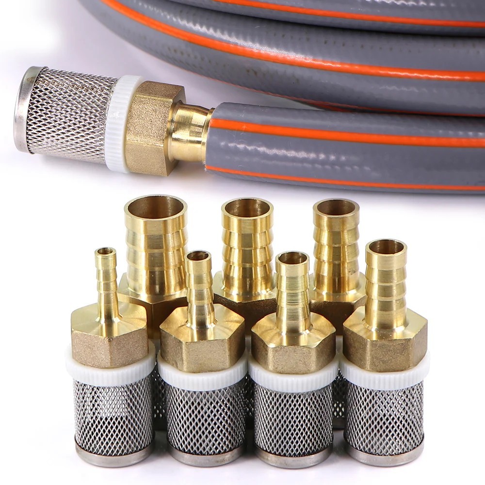 4 ~ 20 มม. ท่อกรองสแตนเลสตาข่ายปั๊มน้ําป้องกันชลประทานการเกษตรทองเหลืองกรอง