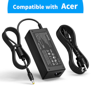 สายไฟ 19V สําหรับจอภาพ Acer, Acer LCD Monitor H236HL, SA230, G276HL, S230HL, G246HL, G206HQL, S271HL, S240HL, G236HL, S220, S231L, S202, S220, S62