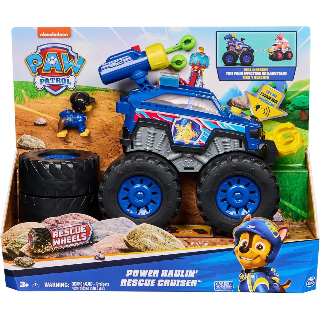 Paw Patrol Dog Patrol Toy Vehicle Deluxe ChaseRescueWhls Vehicle
