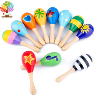 เทศกาลไม้ขนาดเล็ก Maracas ของเล่นสําหรับเด็ก ของเล่นเด็กสําห…