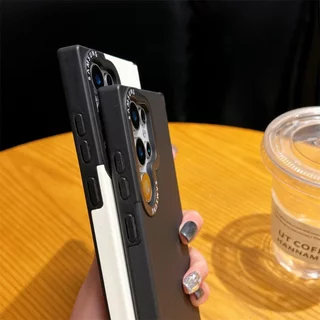 ซิลิโคน สีทึบ Logo Magnetic เคส Samsung Galaxy S26 Ultra S25 Ultra S25 Plus S25 S24 Ultra S24 Plus S24 S23 Ultra S22Ultra Case เคสโทรศัพท์ใหม่ ซิลิโคนอ่อนนุ่มป้องกันการตก เคสมือถือซัมซุง