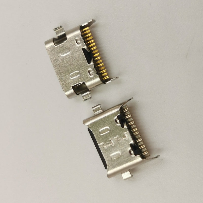 10-50 ชิ้นปลั๊กเชื่อมต่อ Usb สําหรับ Samsung Galaxy A21 A20S A04 A05 A22 5G A14 Charger A215 A207 A045F A055F A226 A226B A146F ประเภท C แจ็คติดต่อพอร์ตชาร์จ