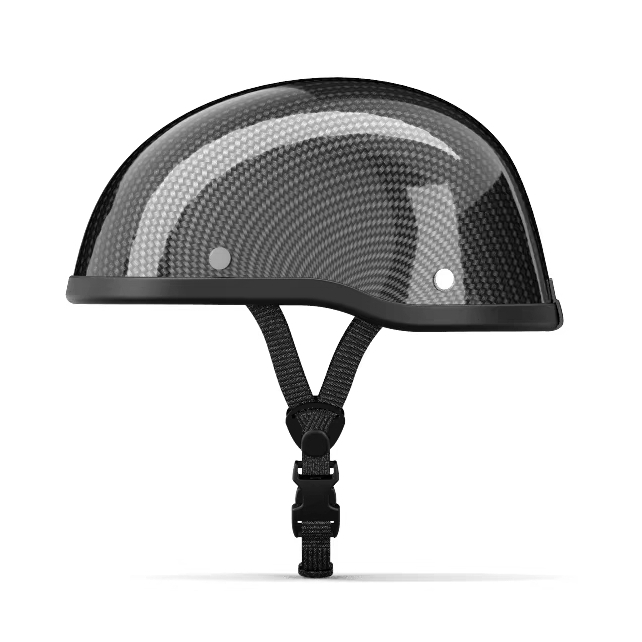 หมวกกันน็อคครึ่งใบ Harley หมวกกันน็อคมอเตอร์ไซค์วินเทจ Retro Racer Scooter สีดําด้าน EPS ซับใน DOT ได้รับการรับรอง