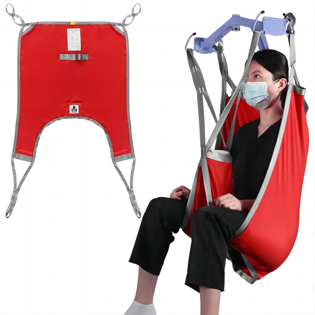 （EZ Assistive®）สลิงแยกขาสำหรับผู้ป่วย, สลิงสำหรับการถ่ายโอนและการจัดตำแหน่งของผู้ป่วยติดเตียง
