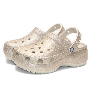 ต้นฉบับ 100% crocs ผู้หญิงรองเท้าแตะรองเท้าขนาดบวก 207241