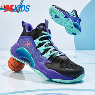 Xtep 2025 รองเท้าบาสเก็ตบอลเบาสบายสำหรับเด็กชายและหญิง