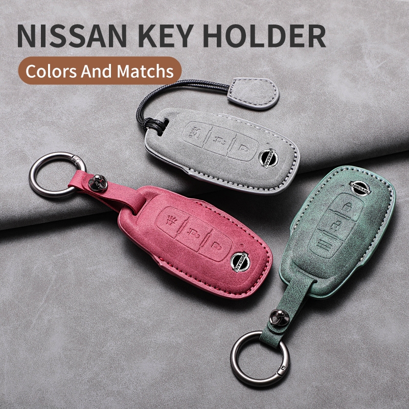 เคสกุญแจรถยนต์ 3 ปุ่ม สําหรับ Nissan X-trail T33 Qashqai J12 Teana Altima Ariya 2022 2023 ของแต่งรถยนต์ พวงกุญแจ