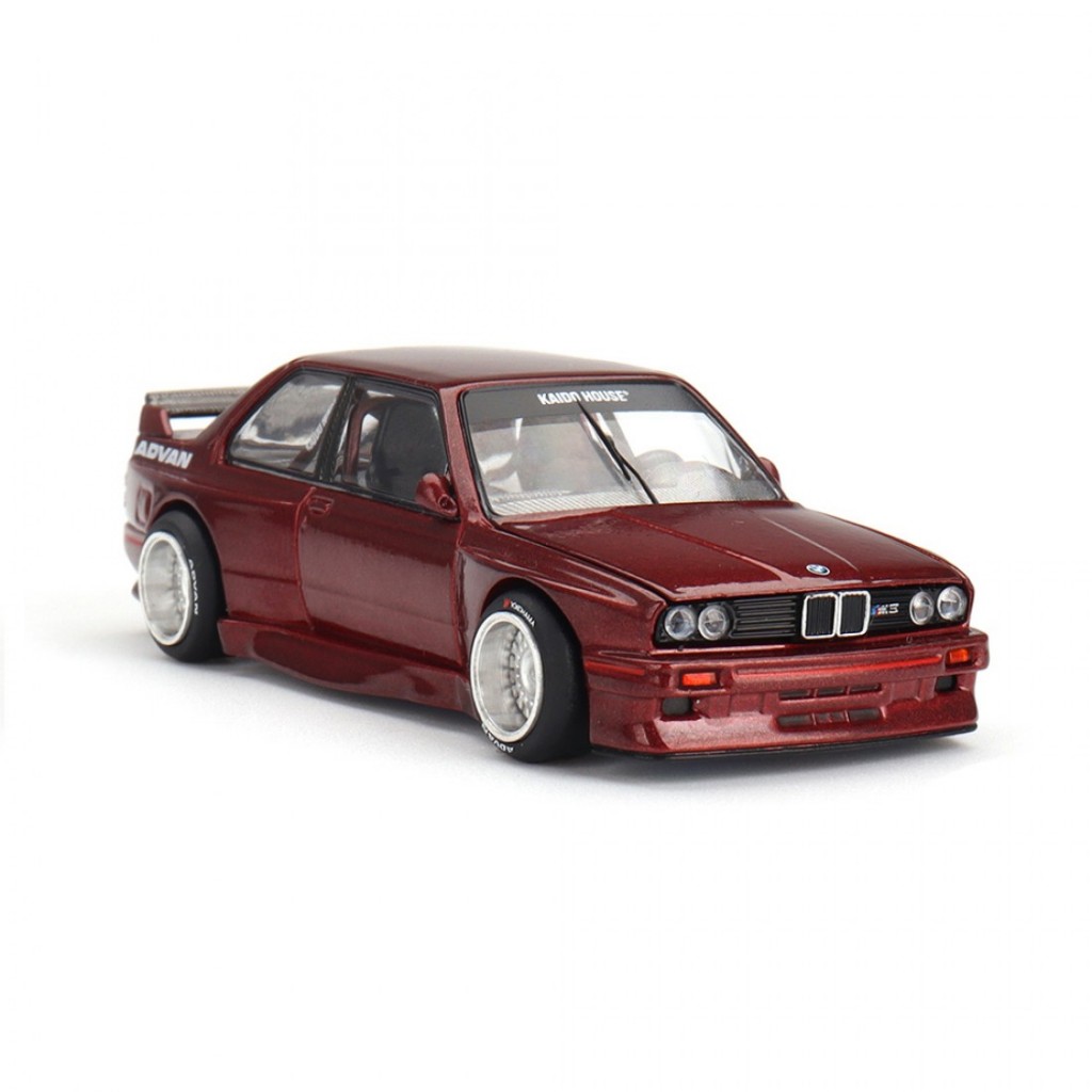 Mini GT x Kaido House KHMG162 1/64 BMW M3 E30 Kaido GT V1 รถโมเดลขนาดDiecast