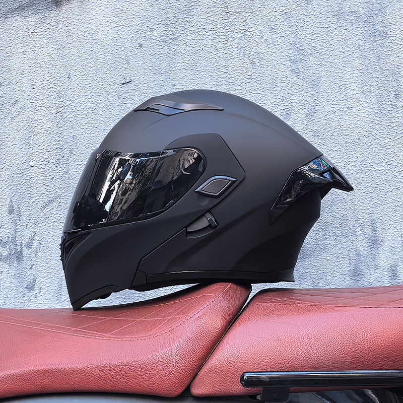 2024 ใหม่ ORZ-169B Flip Up หมวกกันน็อครถจักรยานยนต์ Full Face Off Road Casque M-XXL Szie Motocross Cascos Para Moto Dot ได้รับการอนุมัติ Unisex