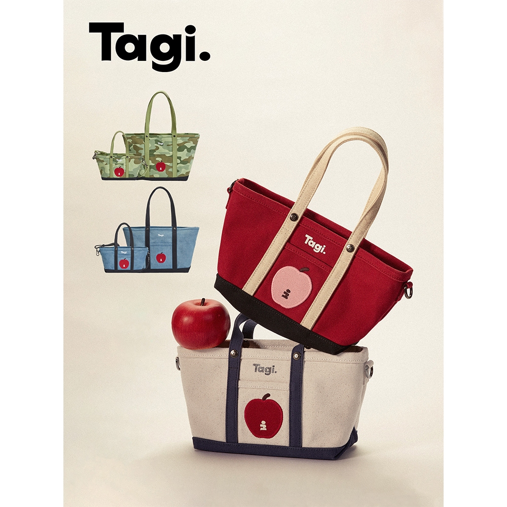 Tagi. กระเป๋าผ้าใบทรงลำลอง Tole Bag Tole Bag กระเป๋าใส่โน๊ตบุ๊ค