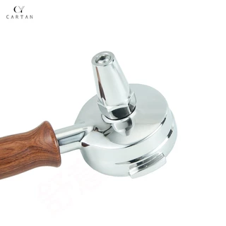 【CARTAN]ที่จับสกัดชา 58 มม. สแตนเลสสตีล Tea Portafilter เข้ากับเครื่องชงกาแฟ Gemilai MILESTO La Marzocco Rancilio Rocket Sanremo WEGA KAFFA IBERITAL CIME Lelit VBM Slayer GA แข็งแรงทนทาน ใช้งานง่าย