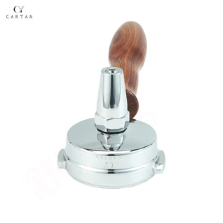 【CARTAN]ที่จับสกัดชา 58 มม. สแตนเลสสตีล Tea Portafilter เข้ากับเครื่องชงกาแฟ Gemilai MILESTO La Marzocco Rancilio Rocket Sanremo WEGA KAFFA IBERITAL CIME Lelit VBM Slayer GA แข็งแรงทนทาน ใช้งานง่าย