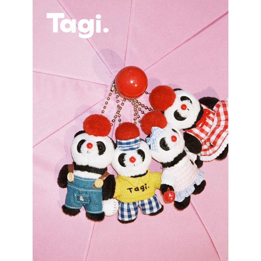 Tagi. จี้หมีบอล Tanghulu จี้กระเป๋า จี้ตุ๊กตาสุดน่ารัก จี้ตุ๊กตากระเป๋านักเรียน