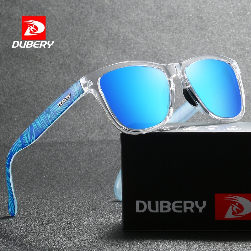28colors DUBERY การออกแบบแบรนด์แว่นตากันแดดโพลาไรซ์ผู้ชายกระจกสี่เหลี่ยมหรูหราวินเทจฤดูร้อน