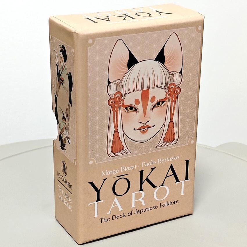 12*7 ซม. 78 ชิ้น Yokai The Deck Of Japanese Folklore Tarot ไม่มีคู่มือ