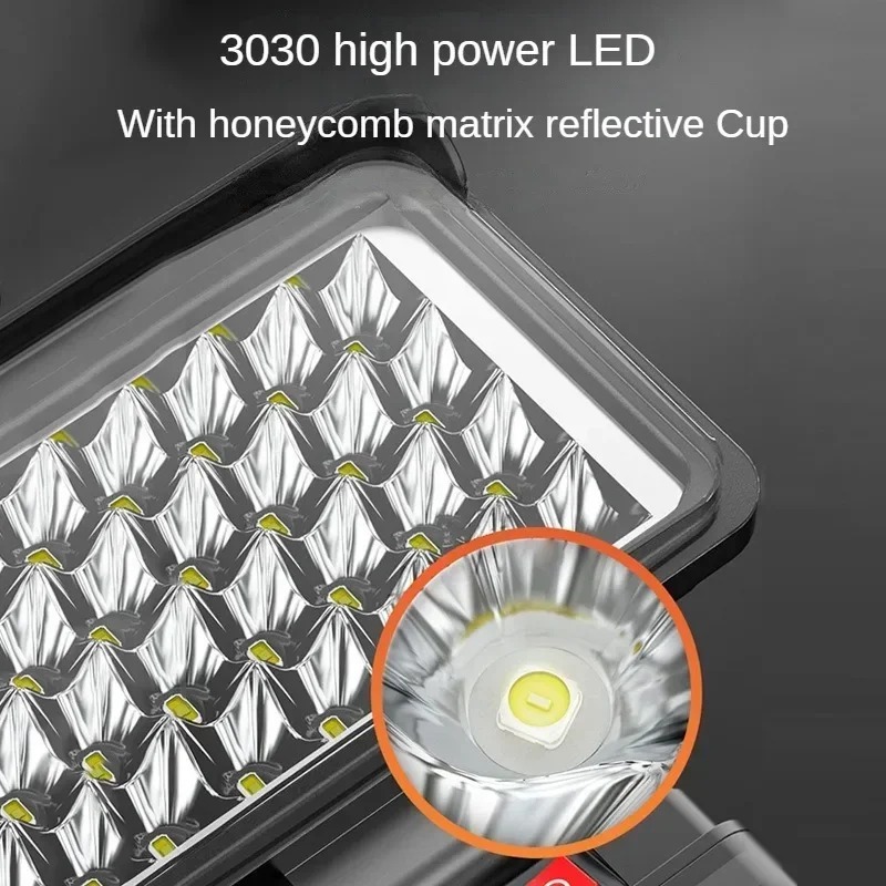 MAKITA 3/5/8 นิ้วไฟ Led Fit 20 V Makitausuka แบตเตอรี่สปอตไลท์แบบพกพาไร้สายกลางแจ้งทํางานตกปลามือถือเครื่องมือฉุกเฉิน Light - รูปที่ 4