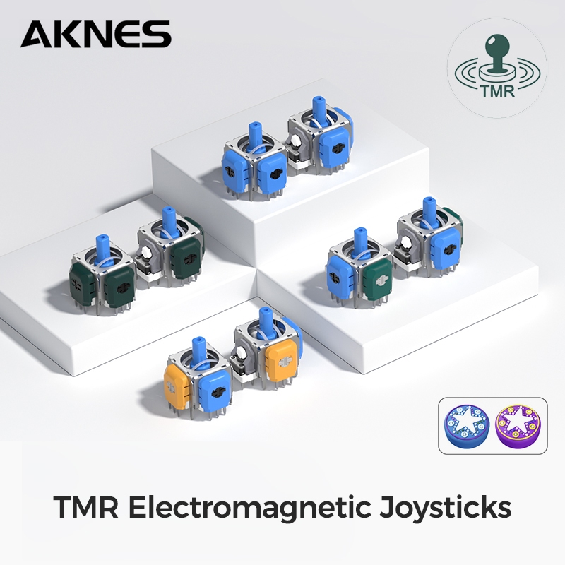 AKNES TMR จอยสติ๊กแม่เหล็กไฟฟ้าสําหรับ PS5 Edge Controller PS4 Controller Xbox Series X Controller X