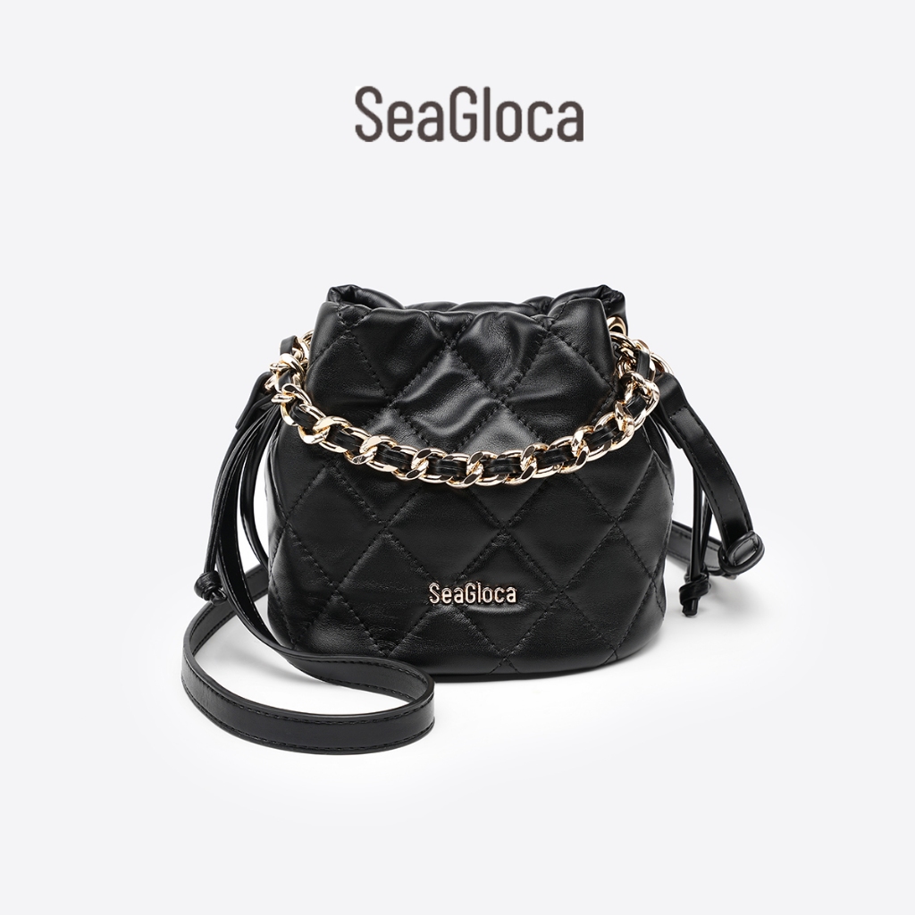 SeaGloca Bucket Bag กระเป๋าสะพายข้างกระเป๋าสะพายข้างเดียวสําหรับผู้หญิงไม่มี 13