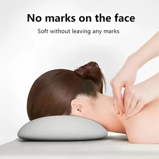 ตารางนวดตามหลักสรีรศาสตร์พนักพิงศีรษะ U-Shaped Face Cradle หมอนสําหรับสปาและร้านทําผมใช้การสนับสนุนใบหน้าที่สะดวกสบายสําหรับนวดคอและไหล่