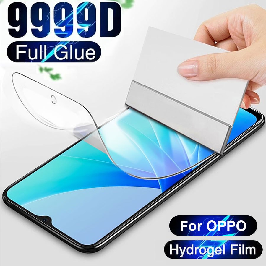 999D ฟิล์มไฮโดรเจลติดมือถือ กันรอย สำหรับ OPPO A5 A9 2020 A3s A5s A11 A12e A15s A16K A16e A31 A32 A3