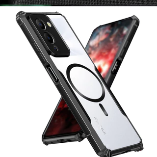 เคสโทรศัพท์แม่เหล็กกันกระแทก Infinix Note 12 Pro 12i 11S 11 10 G96 VIP 2022 2023 4G 5GปลอกใบมีดนักรบถุงลมนิรภัยAnti-Fallมือถือฝาครอบโปร่งใส