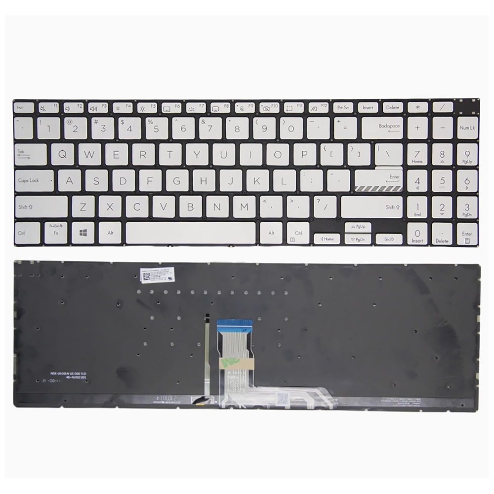 US สําหรับ Asus M3500 M7600 M6500 K6500 K3500 X3500 M6500Q K3500/P X3500PH แป้นพิมพ์แล็ปท็อป