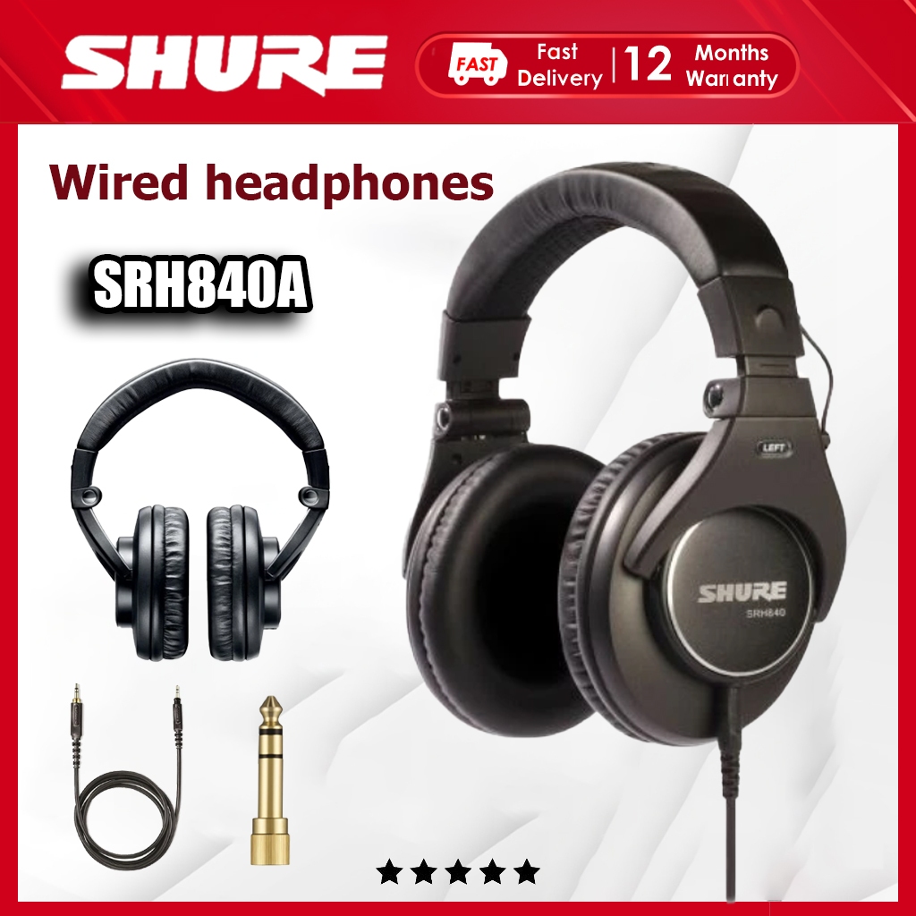 Shure SRH840A หูฟังตรวจสอบระดับมืออาชีพ