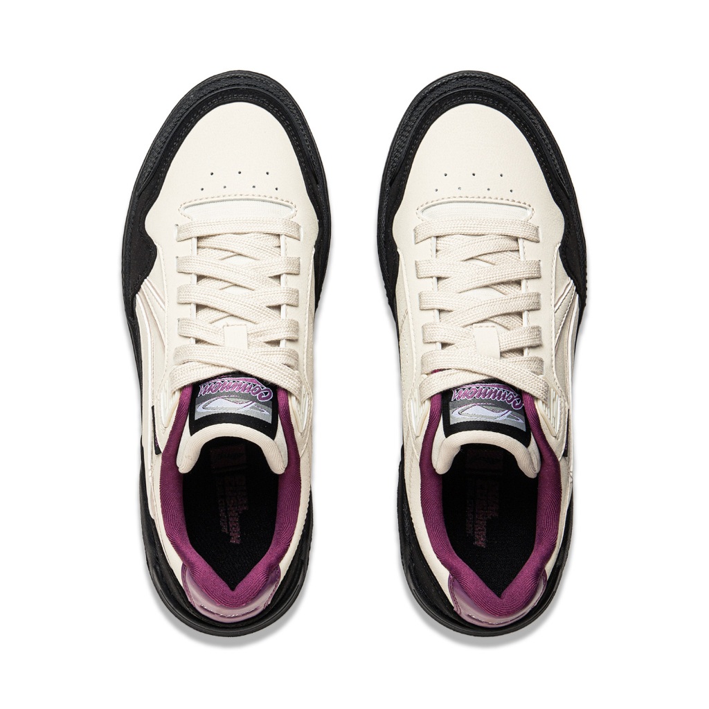 Li-ning COMMON 80S ผู้หญิง Athleisure footwear กีฬามืออาชีพ AGCU158 Legit Official Store