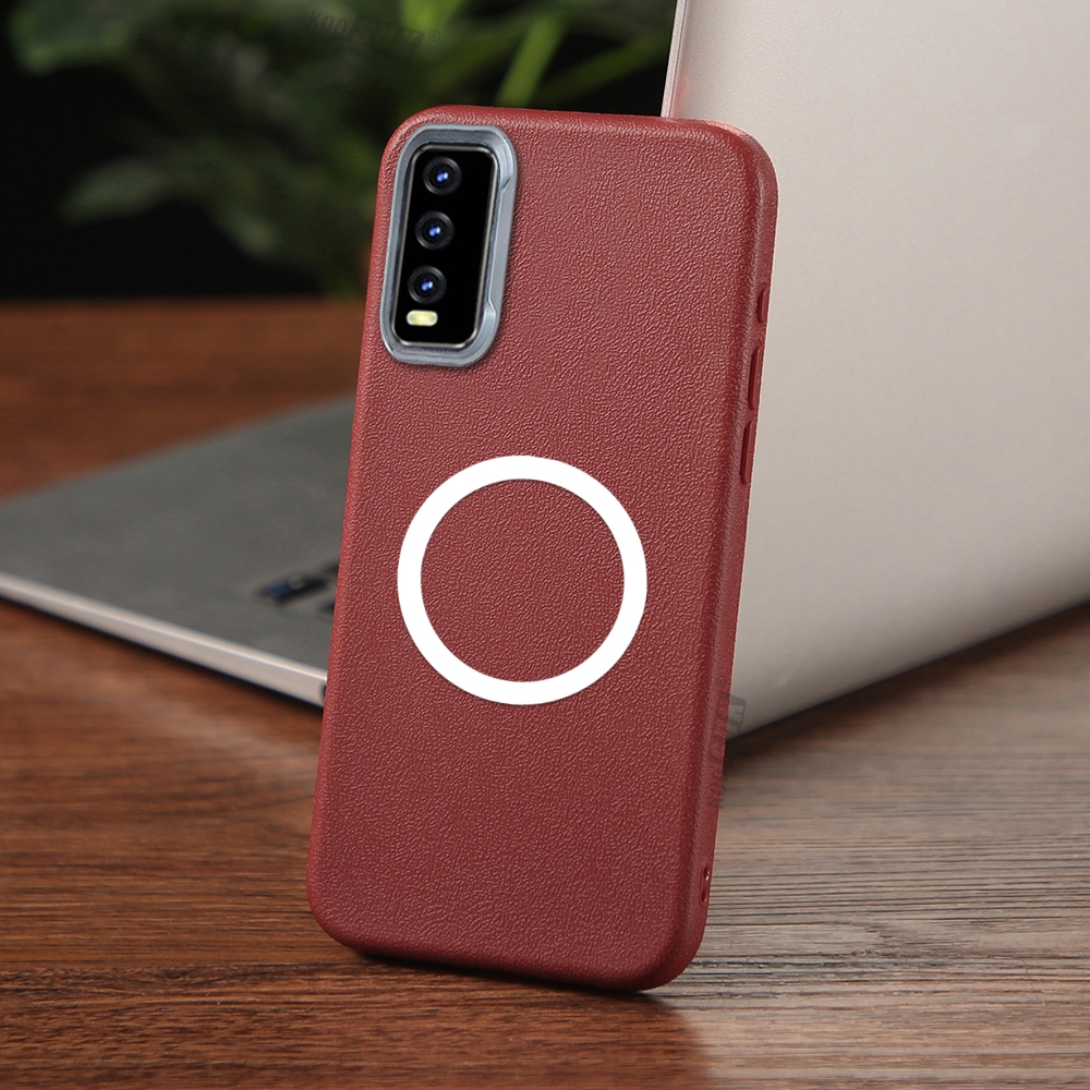 สําหรับ VIVO V2028 V2029 V2043 V2026 V2027 V2048 V2033 V2032 V2042 V2044 แผ่นแม่เหล็ก Matte เคสโทรศัพท์นุ่มฝาครอบป้องกัน
