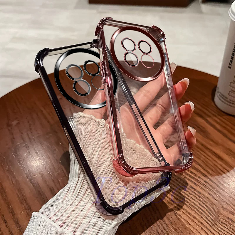 เคสrealme 13 Pro Plus 5G/13+/5/C3/5i/6i/9 Pro Plus 5G/8 5G/7i/C17/Realme C75 C15 สี่มุมป้องกันการตกโปร่งใสเคสป้องกันโทรศัพท์ SJDK
