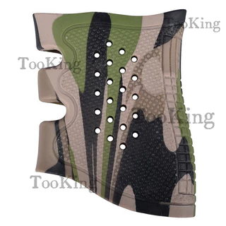 TooKing ยางสากล Gr-ip Anti Slip Gl/ove สําหรับ G17 19 T/ยางอะคูสติก g/-ri/p ฝาครอบอุปกรณ์เสริมกลางแจ้ง