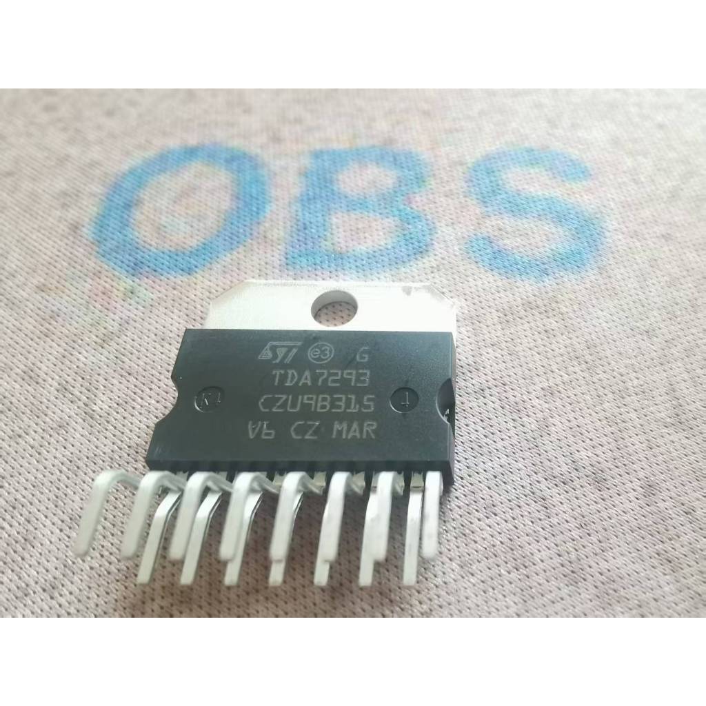 ยี่ห้อ 1 ชิ้น Tda7293 ของแท้ TDA7293V 100W เครื่องขยายเสียงกําลังสูง IC ZIP-15 tta3