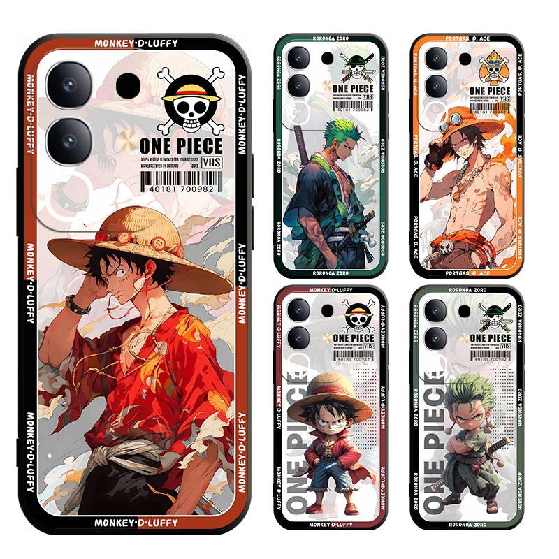 สําหรับ VIVO Y29 Y39 Y04 Y04S Y29s y29t 4G 5G V2434 V2436 onepiece luffy กรณีนุ่ม