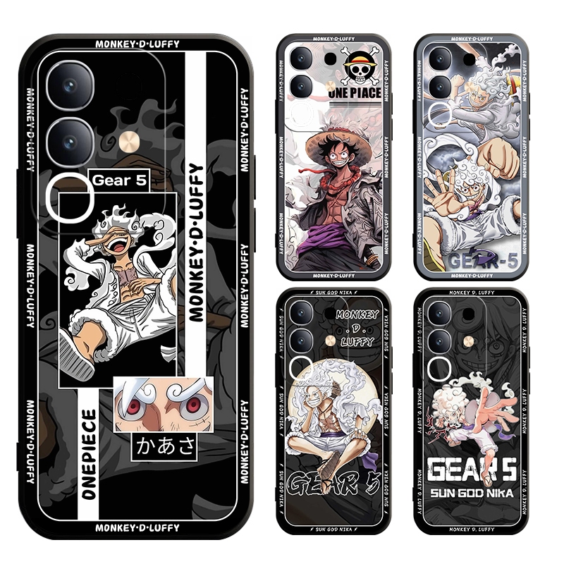 สําหรับ VIVO Y29 Y39 Y04 Y04S Y29s y29t 4G 5G V2434 V2436 onepiece luffy เกียร์ 5 กรณีนุ่ม