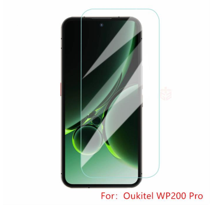 กระจกนิรภัยสําหรับ Oukitel WP200 Pro ฟิล์มกันรอยหน้าจอ