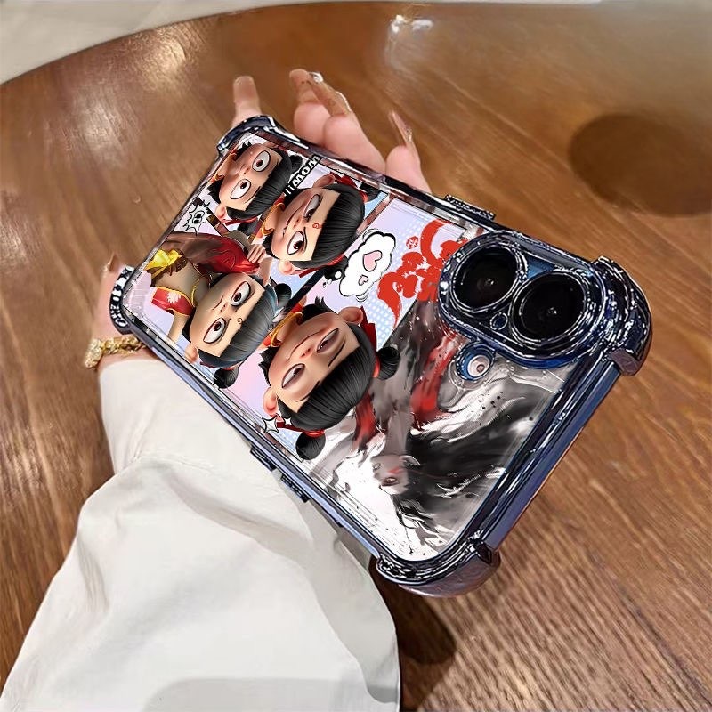 เคส Oppo A3X 4G A98 5G A97 5G A78 5G A53 A33 A76 A96 A92 A52 ป้องกันการลื่นไถลและทนต่อการสึกหรอ TPU 