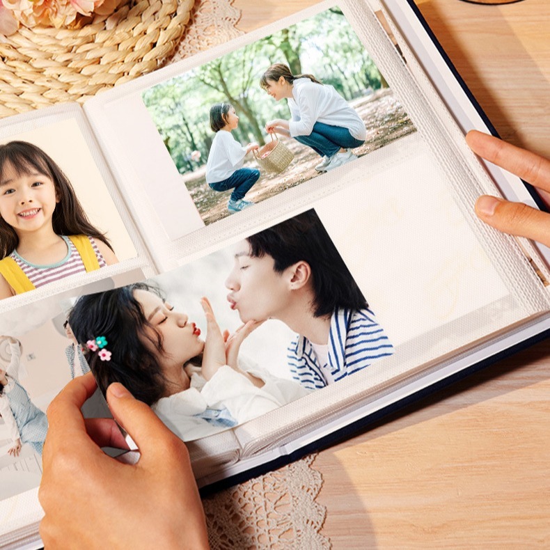 อัลบั้มรูป 4x6 3.5x5 อัลบั้มรูป 5x7 สมุดอัลบั้มรูป 200 กระเป๋า 3r 4r 5r Photos Albumbook ลายการ์ตูนน่ารัก - รูปที่ 2