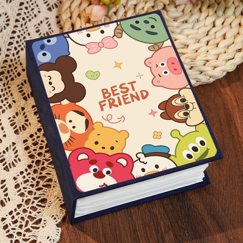 อัลบั้มรูป 4x6 3.5x5 อัลบั้มรูป 5x7 สมุดอัลบั้มรูป 200 กระเป๋า 3r 4r 5r Photos Albumbook ลายการ์ตูนน่ารัก - รูปที่ 6