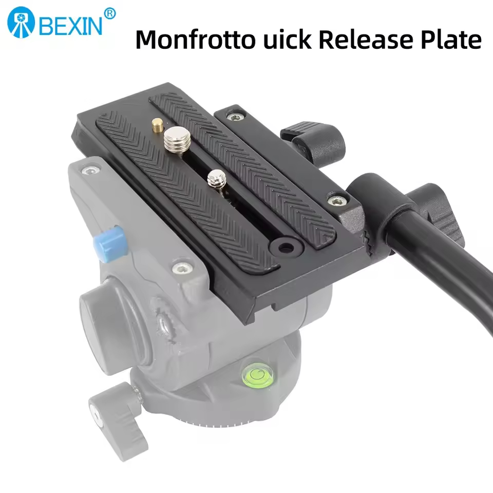 Bexin Manfrotto plate 501-L90A Digital Camera Sliding Quick Release Plate  For Manfrotto Tripod head 501HDV 503HDV 701HDV MH055M0-Q5 แผ่น 501-L90A กล้องดิจิตอลเลื่อน Quick Release แผ่นสําหรับ Manfrotto ขาตั้งกล้อง