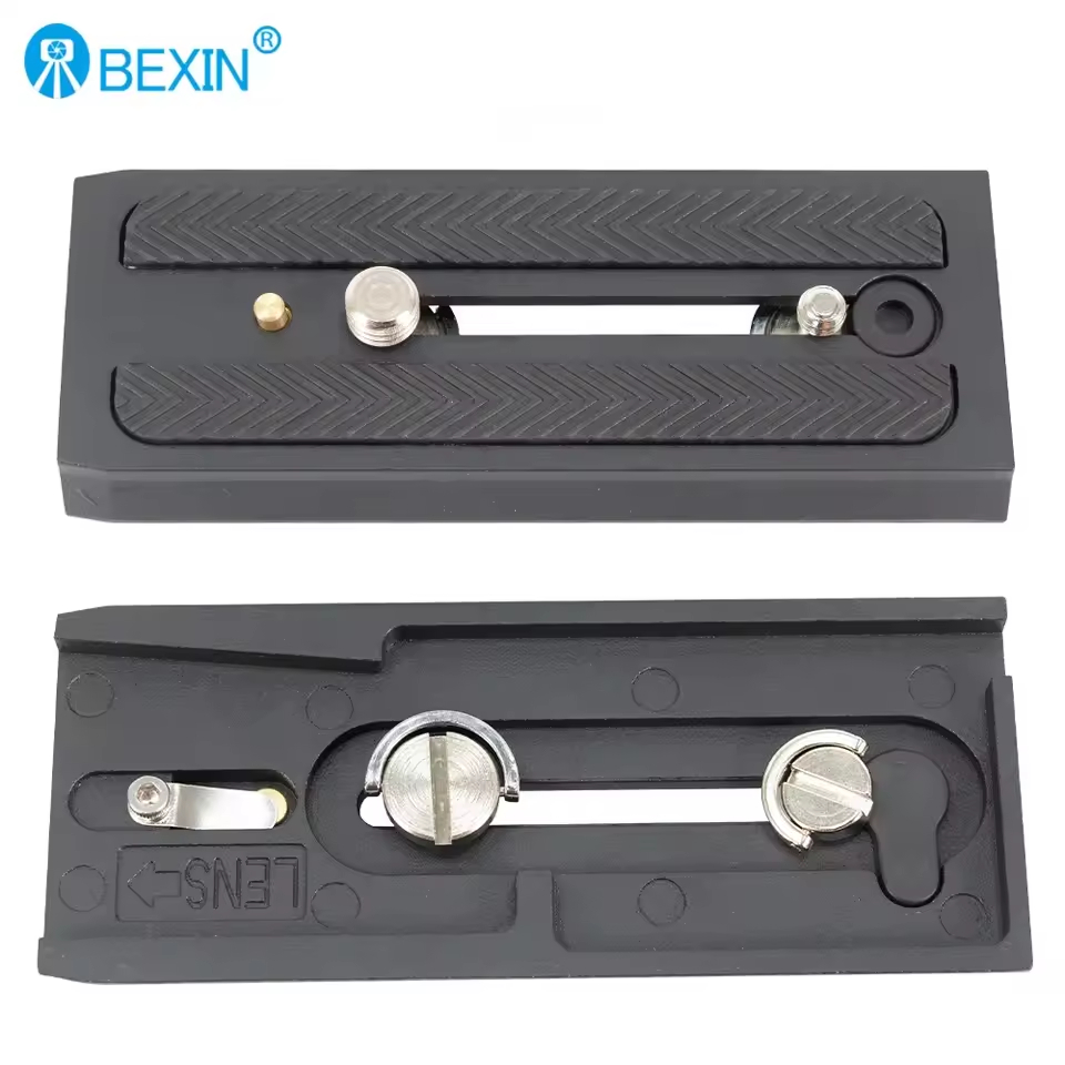 Bexin Manfrotto plate 501-L90A Digital Camera Sliding Quick Release Plate  For Manfrotto Tripod head 501HDV 503HDV 701HDV MH055M0-Q5 แผ่น 501-L90A กล้องดิจิตอลเลื่อน Quick Release แผ่นสําหรับ Manfrotto ขาตั้งกล้อง