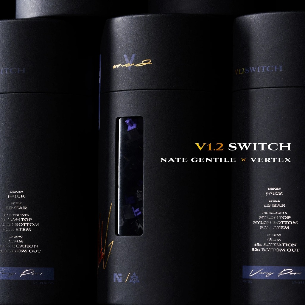 -LW- Vertex V1.2 Switch Linear คีย์บอร์ดแบบกําหนดเอง MX Switch
