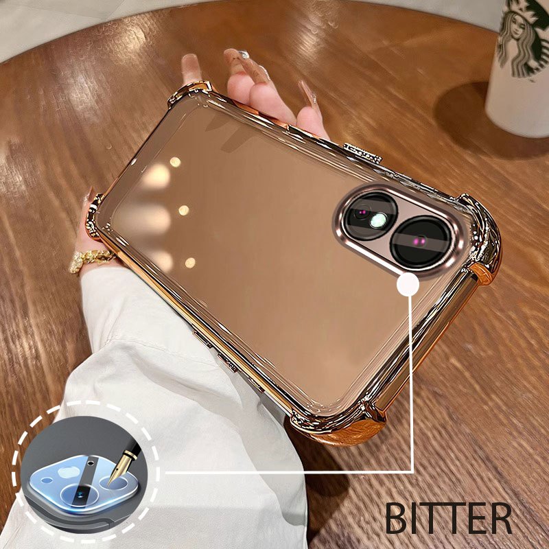 เคสสําหรับ OPPO A18 A38 A17 A17K A60 นําเข้าวัสดุลายผีเสื้อกันกระแทกโทรศัพท์มือถือเคสนิ่ม ราคา ถูกที่สุด ดีลบีเคเค แกลเลอรีภาพที่ 9