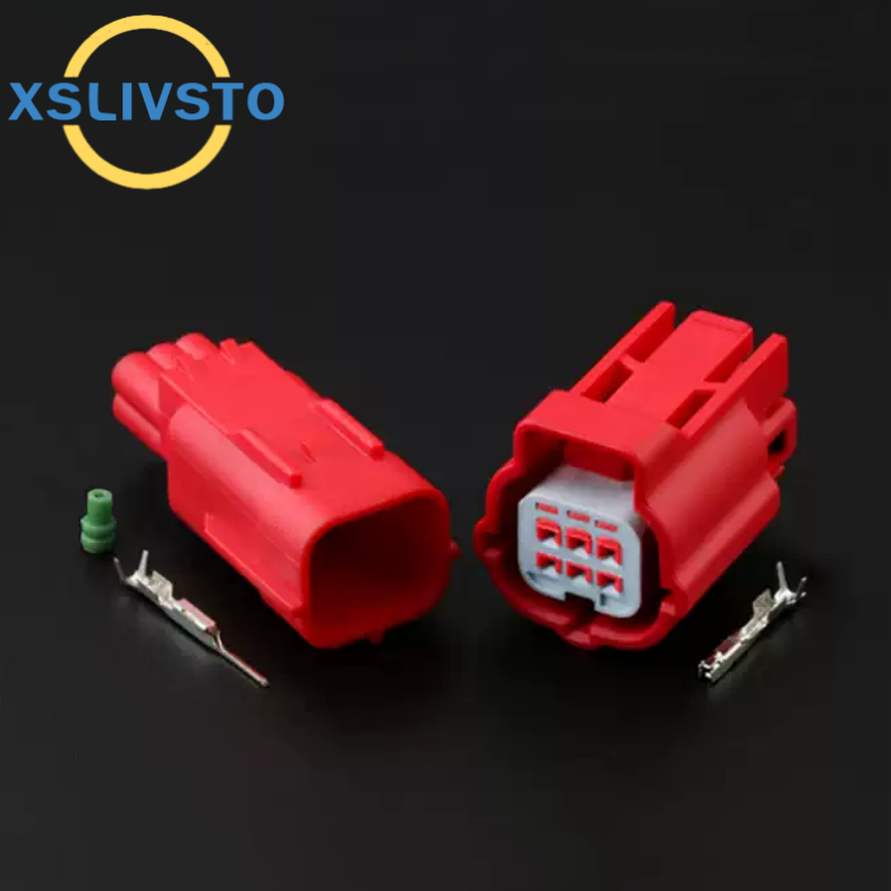 1 ชุด 6pin DJ7065YA-0.6-21/11 ขั้วต่อสายไฟรถจักรยานยนต์กันน้ํา Connector ในประเทศ OBD Diagnostic Plug G373 G3