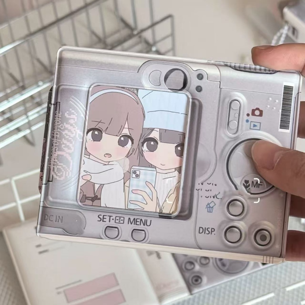 40 PP pocket vintage camera photo card สไตล์อัลบั้มเหมาะสําหรับ 3 นิ้ว mini และสะดวก Instax business card K-pop star อัลบั้ม